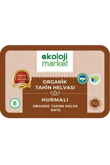 Ekoloji Market Organik Hurmalı Tahin Helvası 200 gr.