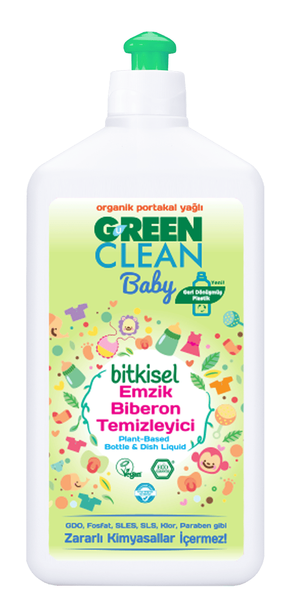 Green Clean Bitkisel Emzik Biberon ve Oyuncak Temizleyici 500 ml