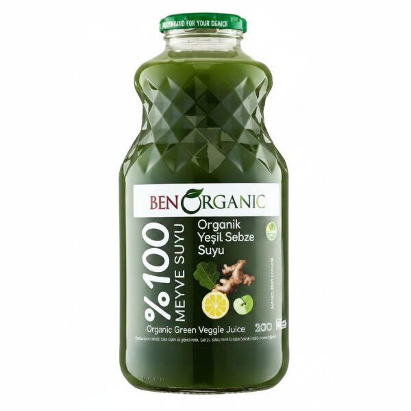 Ben Organik Yeşil Sebze Suyu 946 ml.