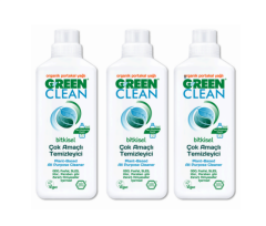 U Green Clean 3'lü Çok Amaçlı Yüzey Tem. 1 L