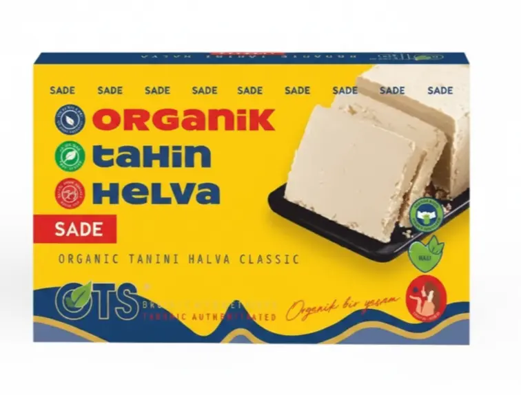OTS Organik Tahin Helvası Sade 200 gr.