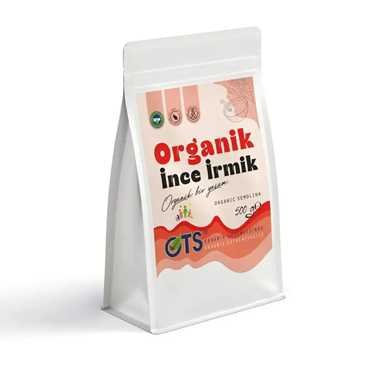 OTS Organik İnce İrmik 500 g