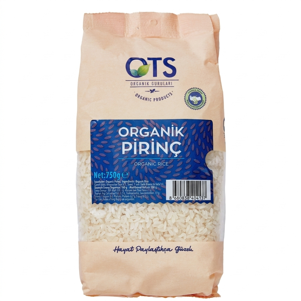 OTS Organik Pirinç 750 g
