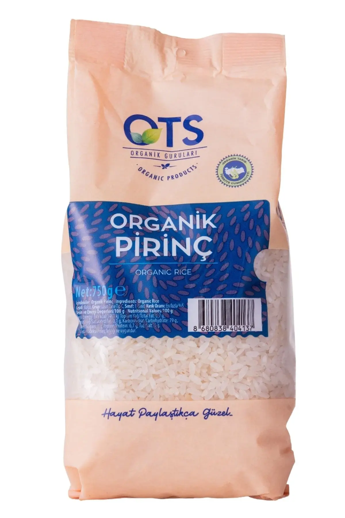 OTS Organik Pirinç 750 g