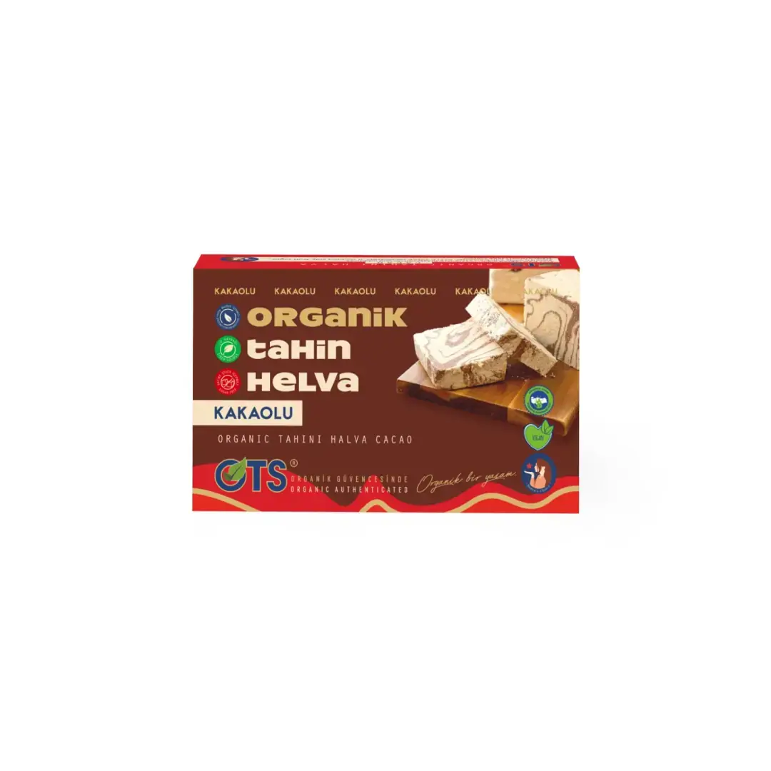 OTS Organik Tahin Helvası Kakaolu 200 gr.