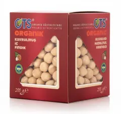 OTS Organik Kavrulmuş İç Fındık 200 gr.