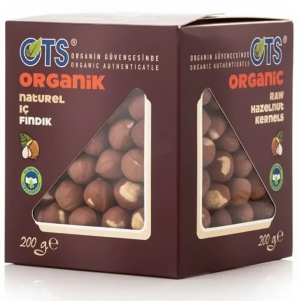 OTS Organik Çiğ Fındık 200 gr.