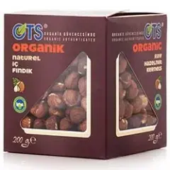 OTS Organik Çiğ Fındık 200 gr.