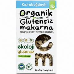 Ekoloji Market Organik Glutensiz Vegan Karabuğdaylı Burgu Makarna 200gr
