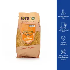 Ots Organik Sarı Mercimek 750 gr (Organik Sertifikalı, Pestisit Analizli)